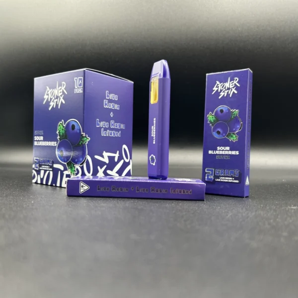 stoner stix sour blueberries