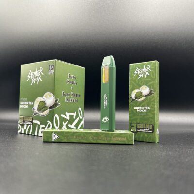 stoner stix green tea mochi