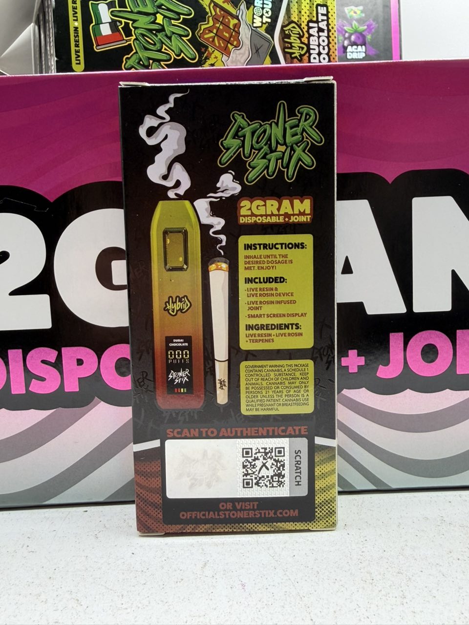 world tour stoner stix disposable