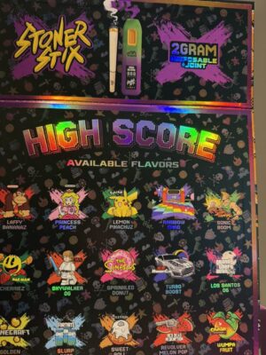 high score stoner stix disposable