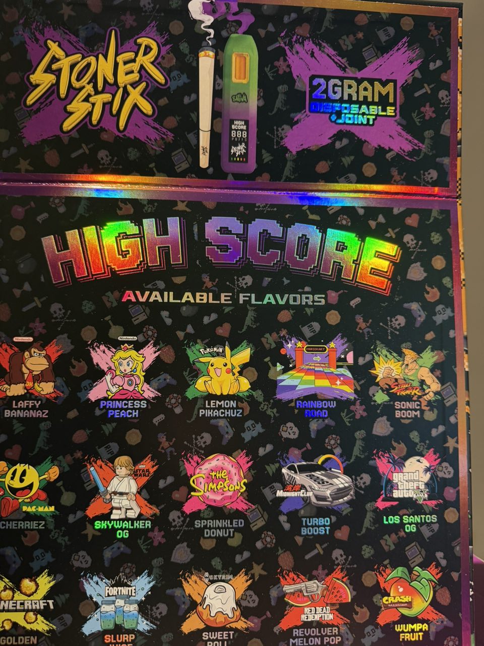 high score stoner stix disposable