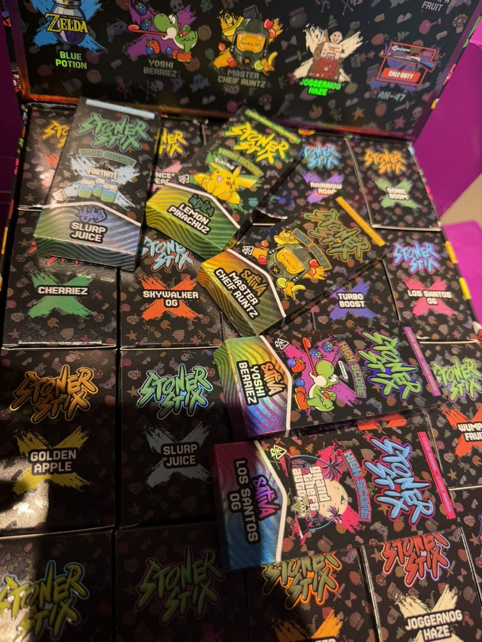 stoner stix high score disposable